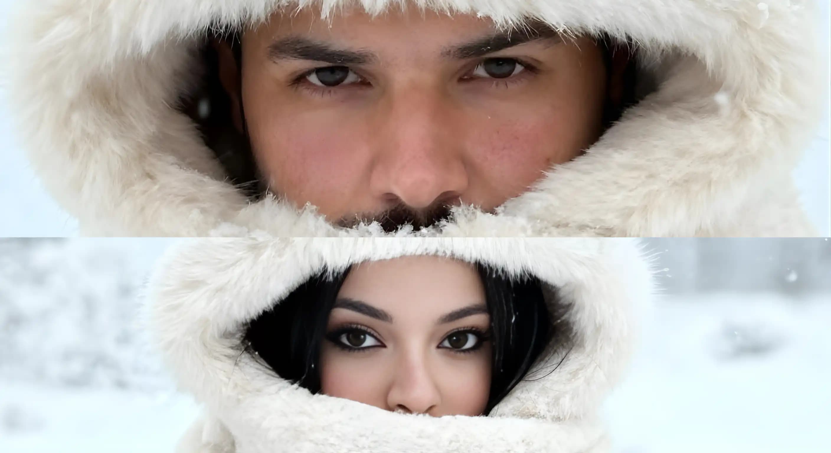 هوش مصنوعی ساخت عکس برفی (AI Snow Scene)