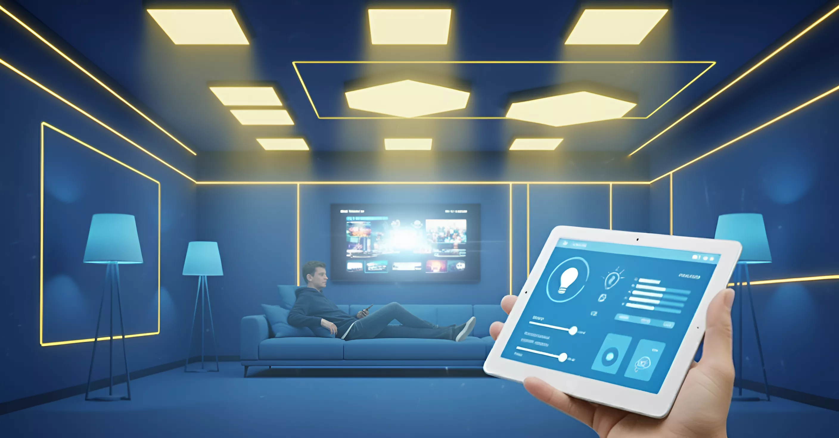 سیستم هوشمند کنترل روشنایی