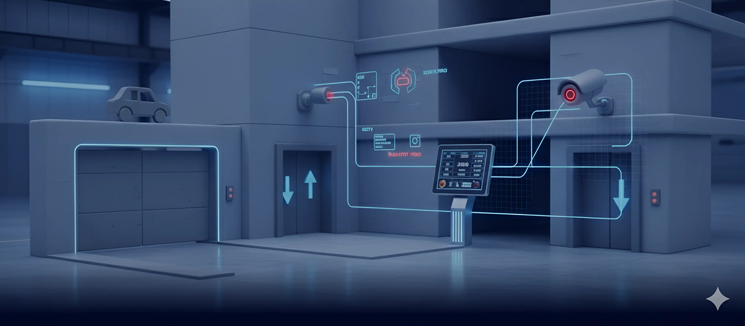 سیستم هوشمند کنترل تردد و امنیت